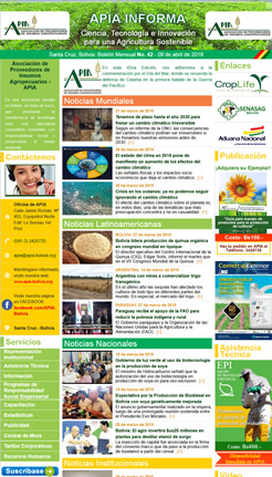 Noticias Destacadas del Sector Agrícola | Marzo 2019