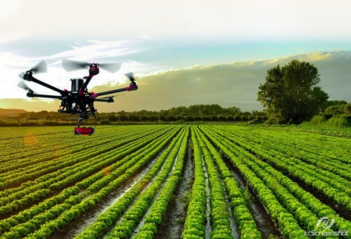 Uso de drones en la agricultura