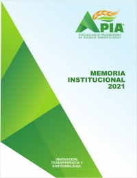 imagen del Memoria Institucional APIA 2021